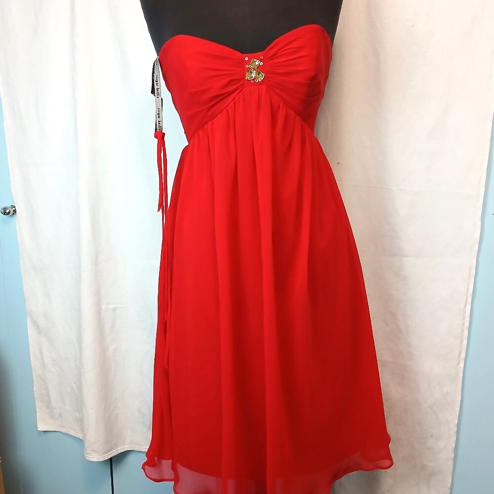 Short Sheer Gown